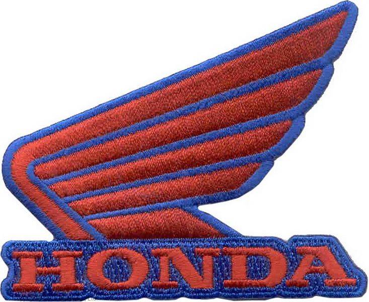 нашивка - HONDA (синяя, большая)