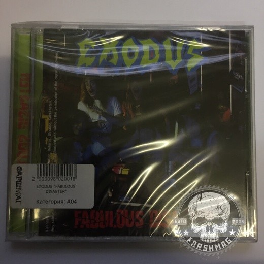 EXODUS - FABULOUS DISASTER