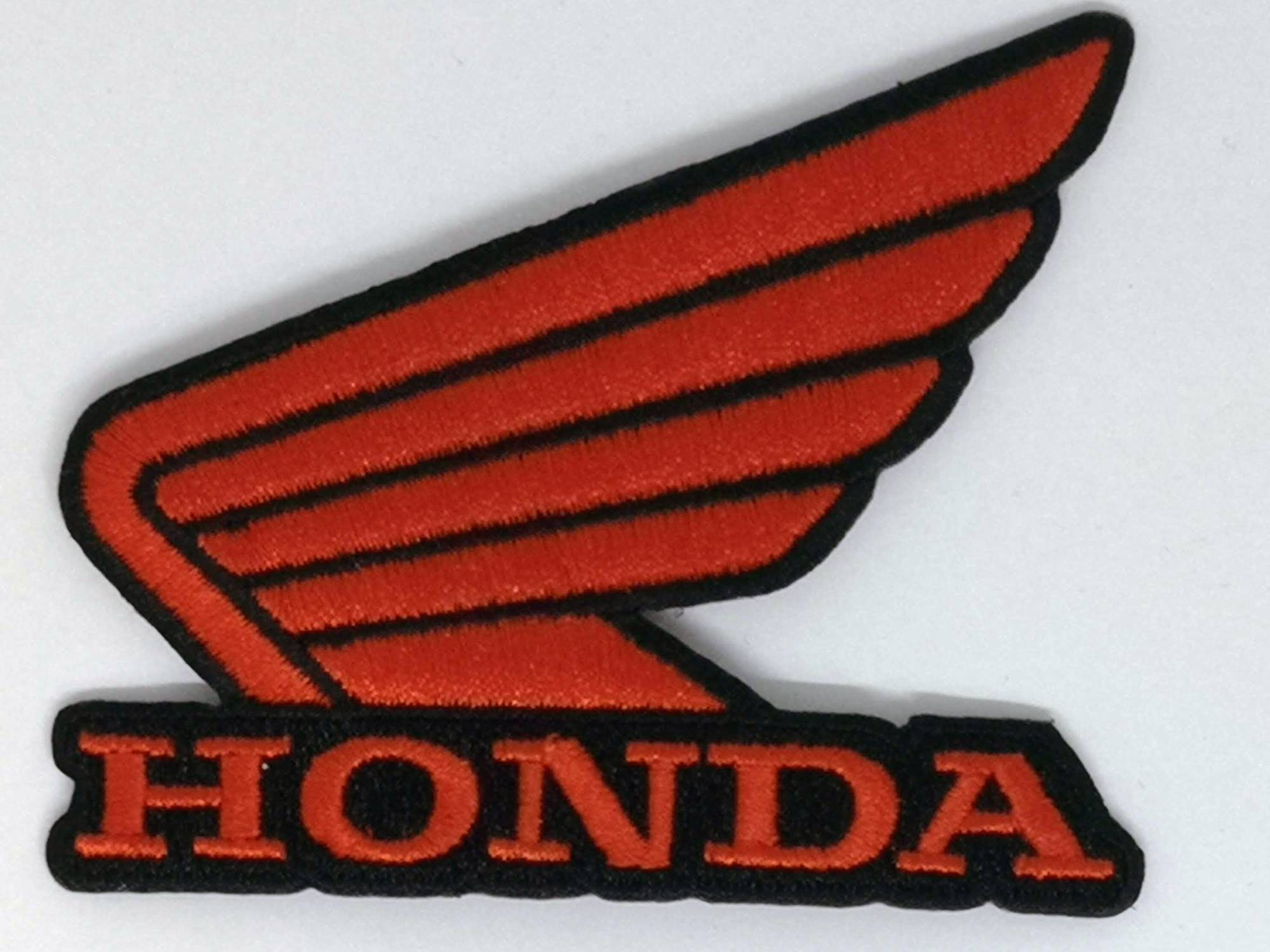 нашивка - HONDA (черная, большая)