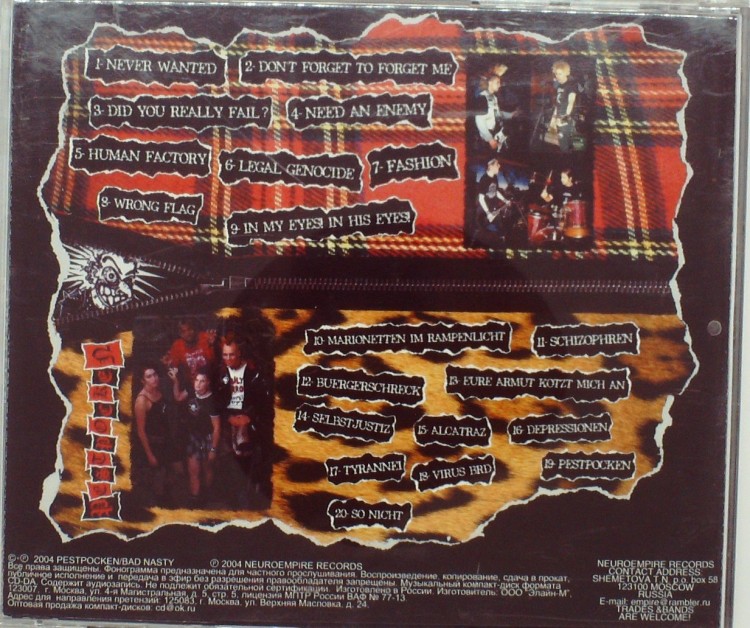 BAD NASTY - PESTPOCKEN