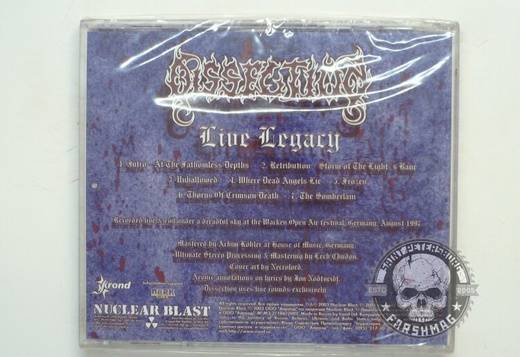 DISSECTION - LIVE LEGACY