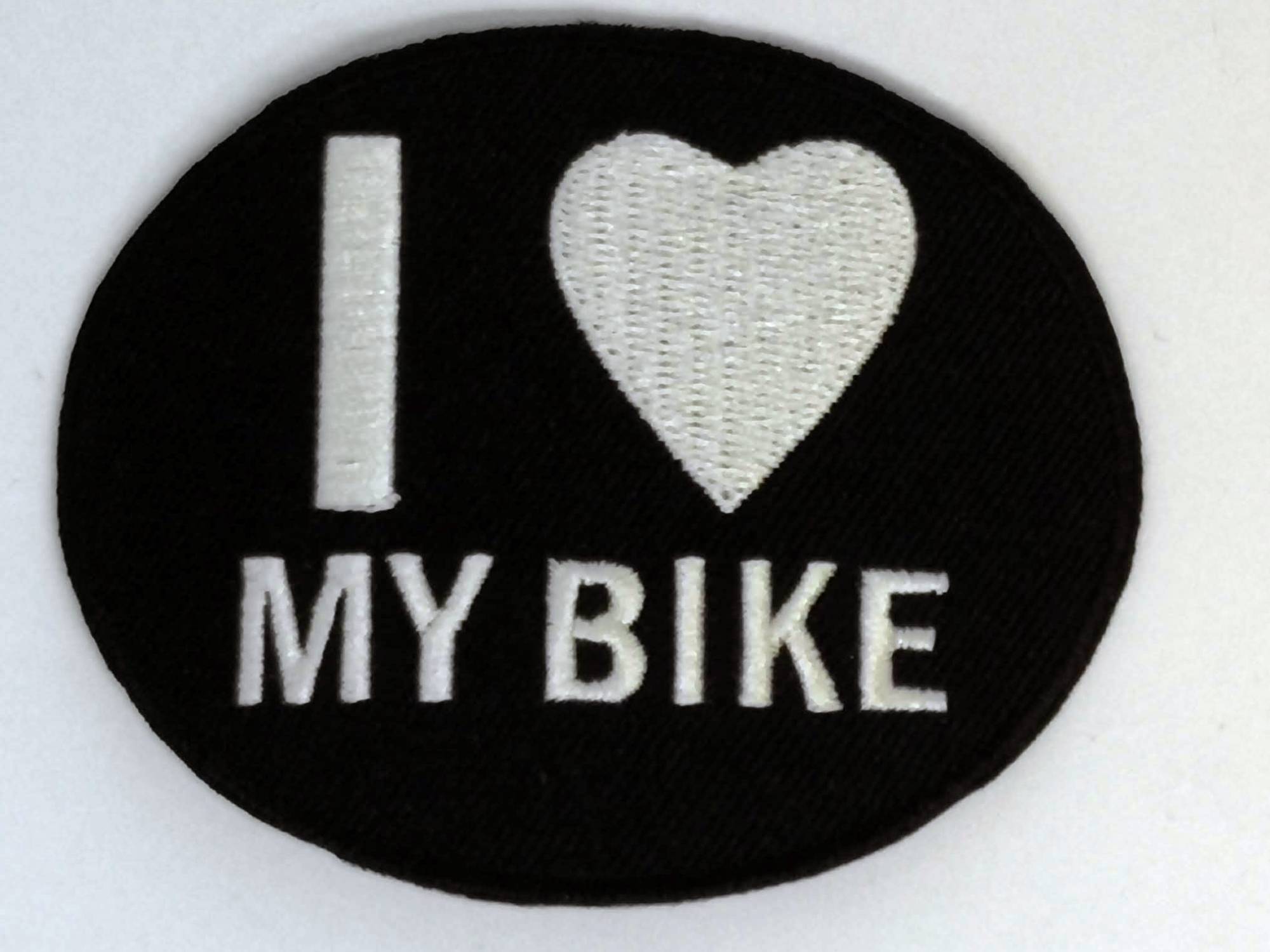 нашивка - I LOVE MY BIKE