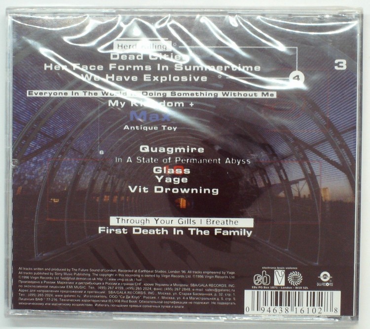 THE FUTURE SOUND OF LONDON - DEAD CITIES