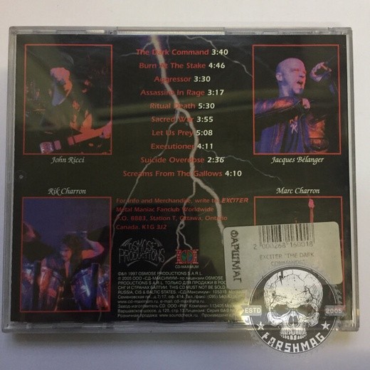 EXCITER - THE DARK COMMAND