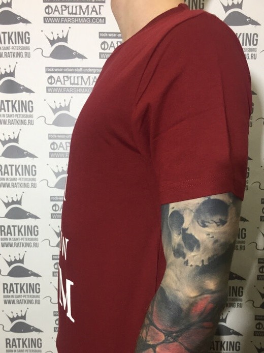 футболка - НОМ (Keep Calm... красная)