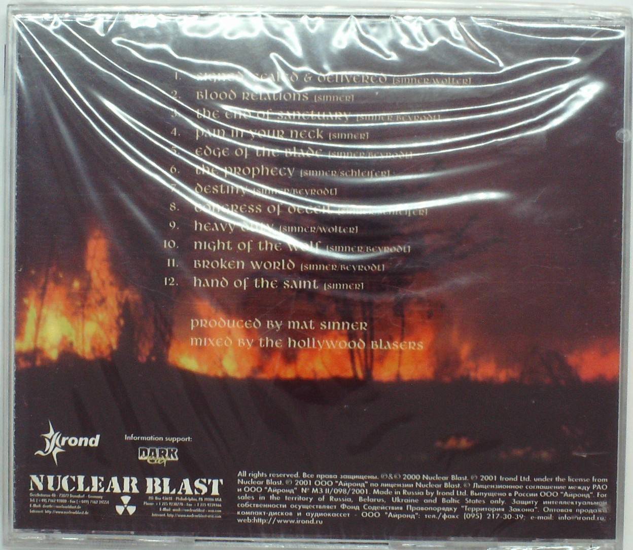 SINNER - THE END OF SANCTUARY 
