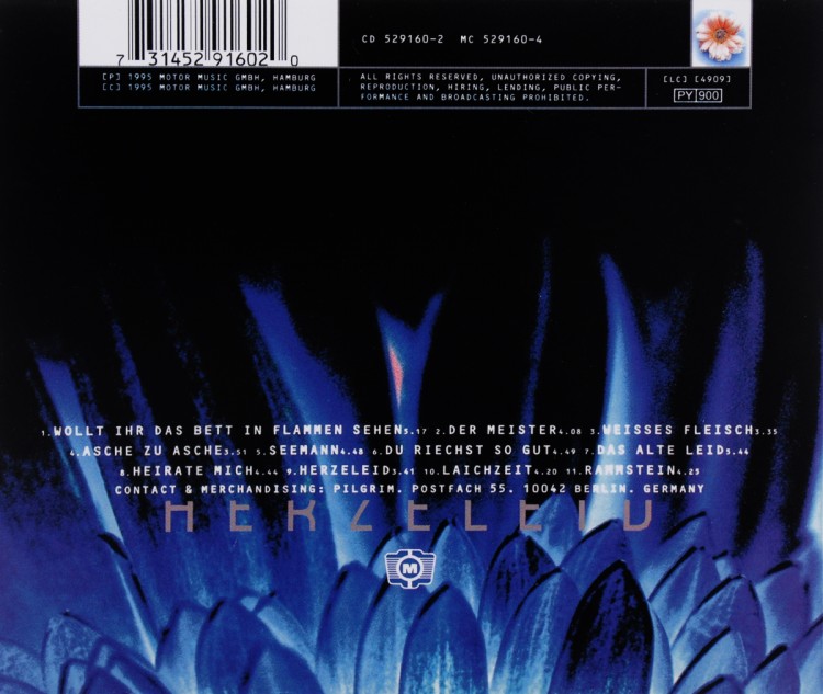 RAMMSTEIN - HERZELEID