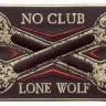 нашивка - LONE WOLF (NO CLUB)