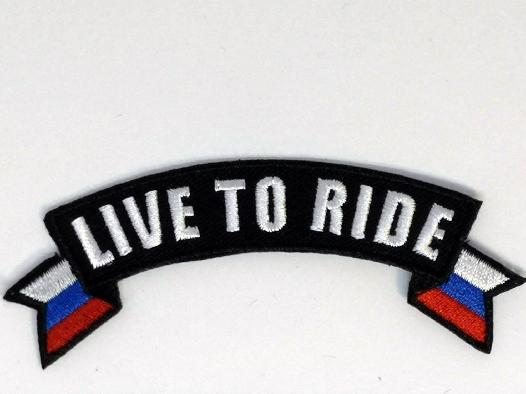 нашивка - LIVE TO RIDE