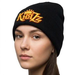 Шапка - КняZz (3D вышивка)