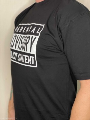 ФУТБОЛКА - PARENTAL  ADVISORY EXPLICT CONTENT