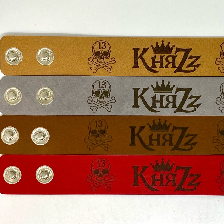 браслет - КНЯZZ (кожа)