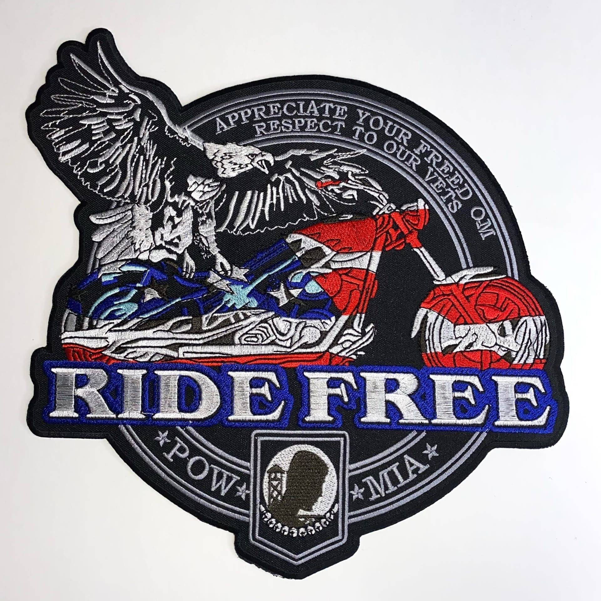 НАШИВКА - RIDE FREE 