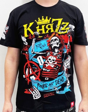 футболка - КНЯZZ (PUNKS NOT DEAD) 