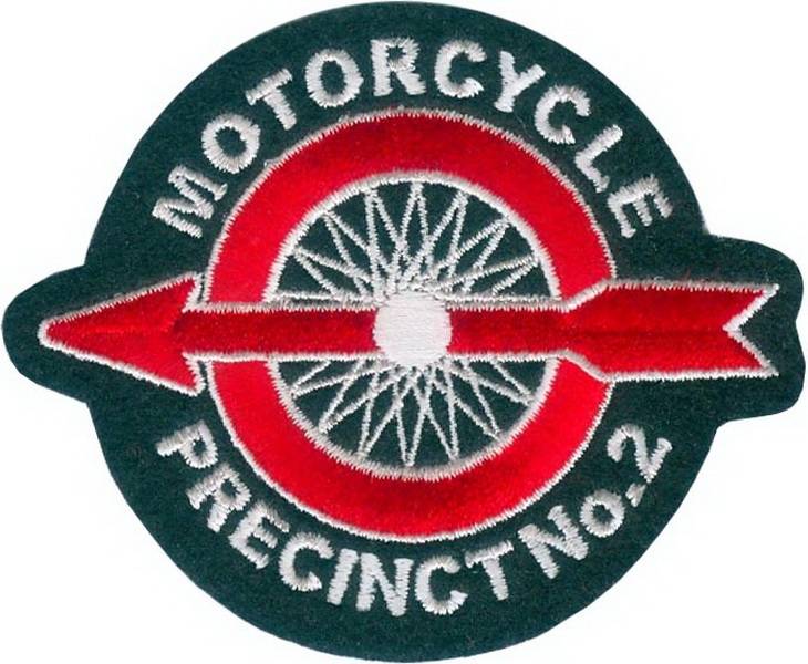 нашивка - MOTORCYCLE PRECINCT No.2