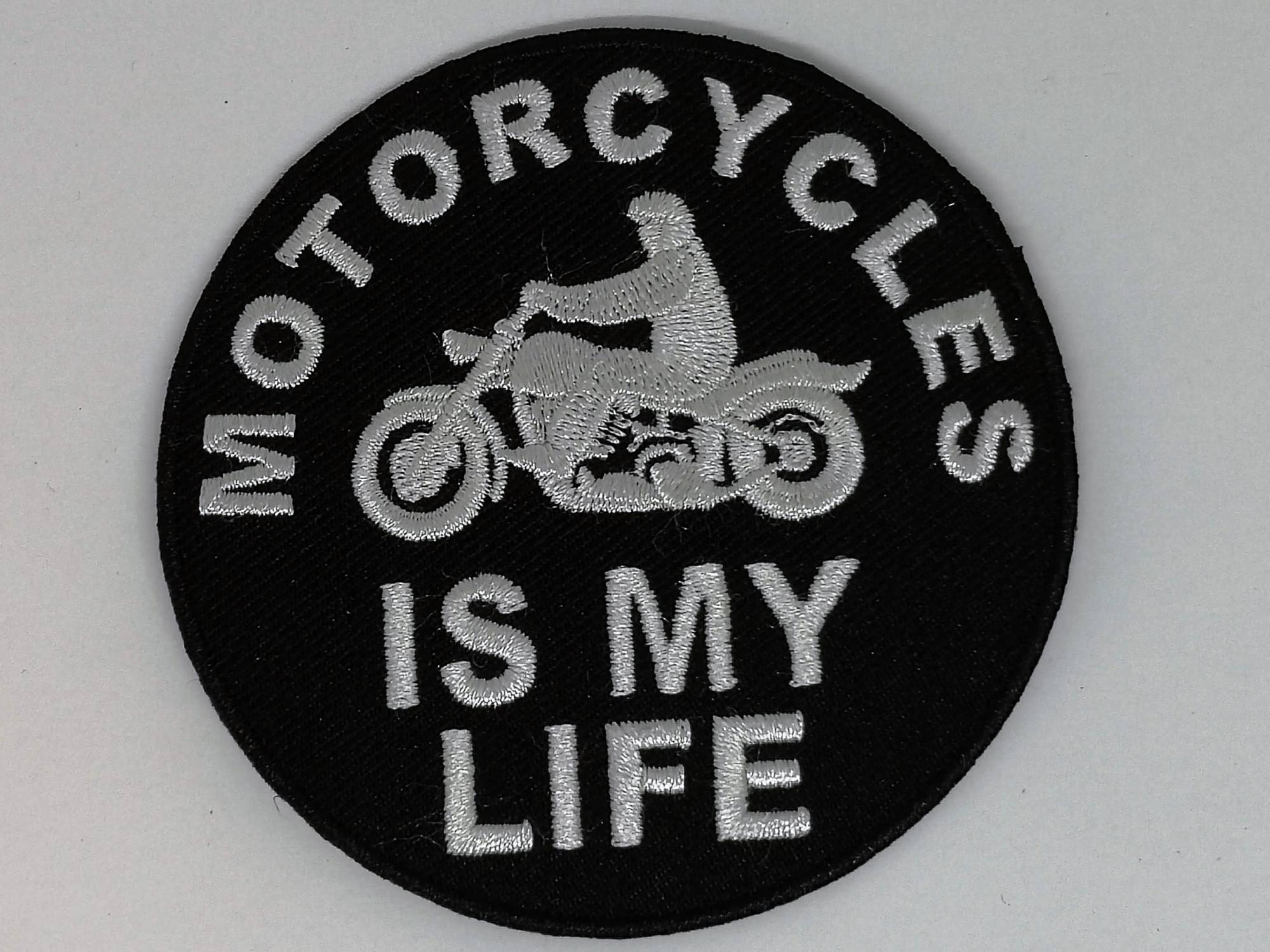 нашивка - MOTORCYCLES IS MY LIFE