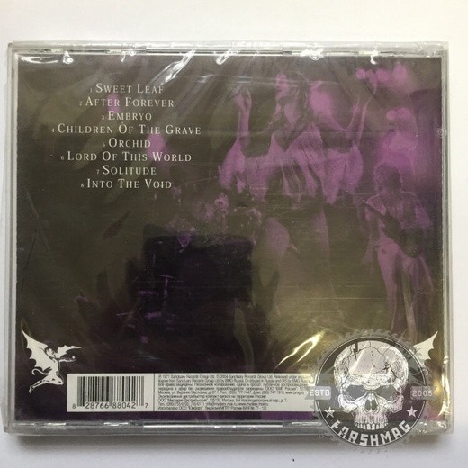 BLACK SABBATH - MASTER OF REALITY