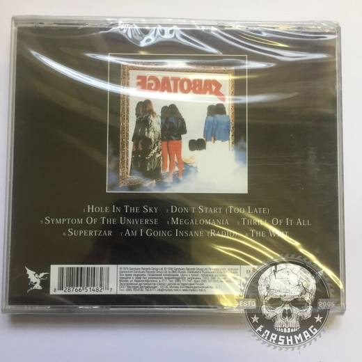 BLACK SABBATH - SABOTAGE