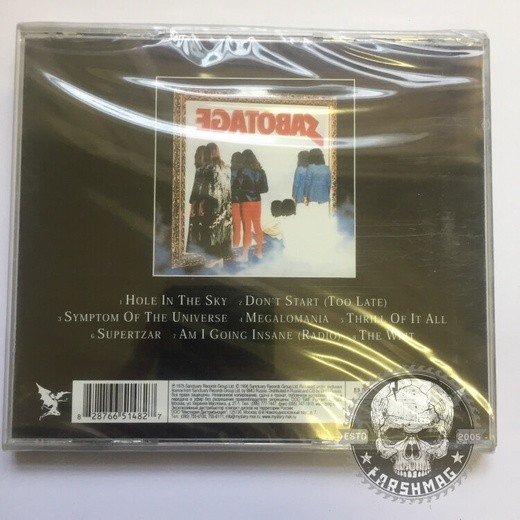 BLACK SABBATH - SABOTAGE