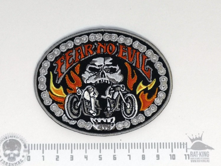 нашивка - FEAR NO EVIL