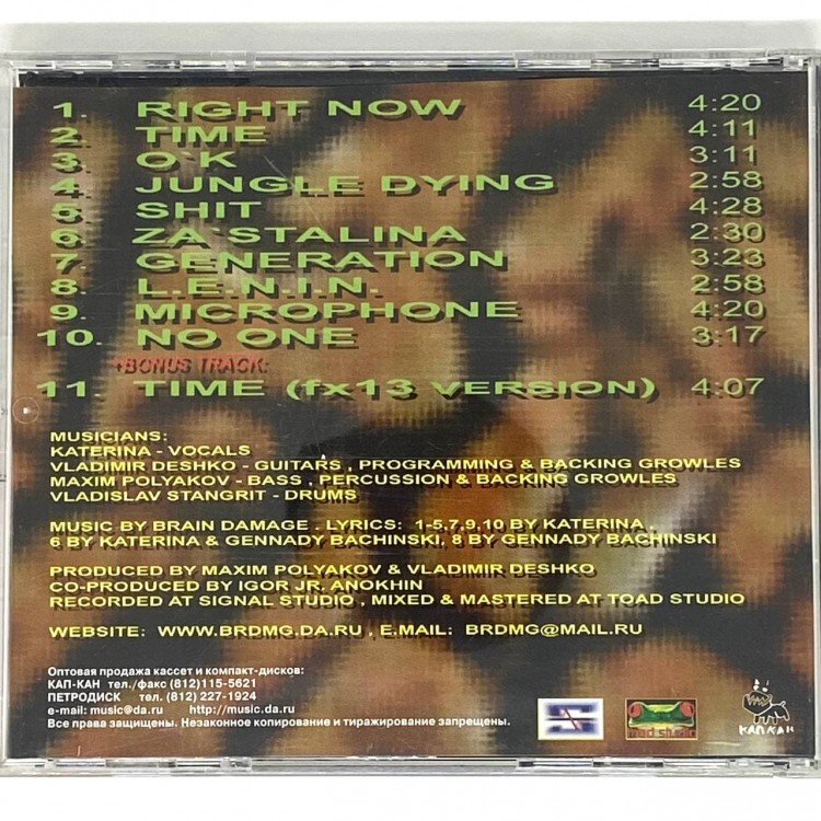 BRAIN DAMAGE - MICROPHONE