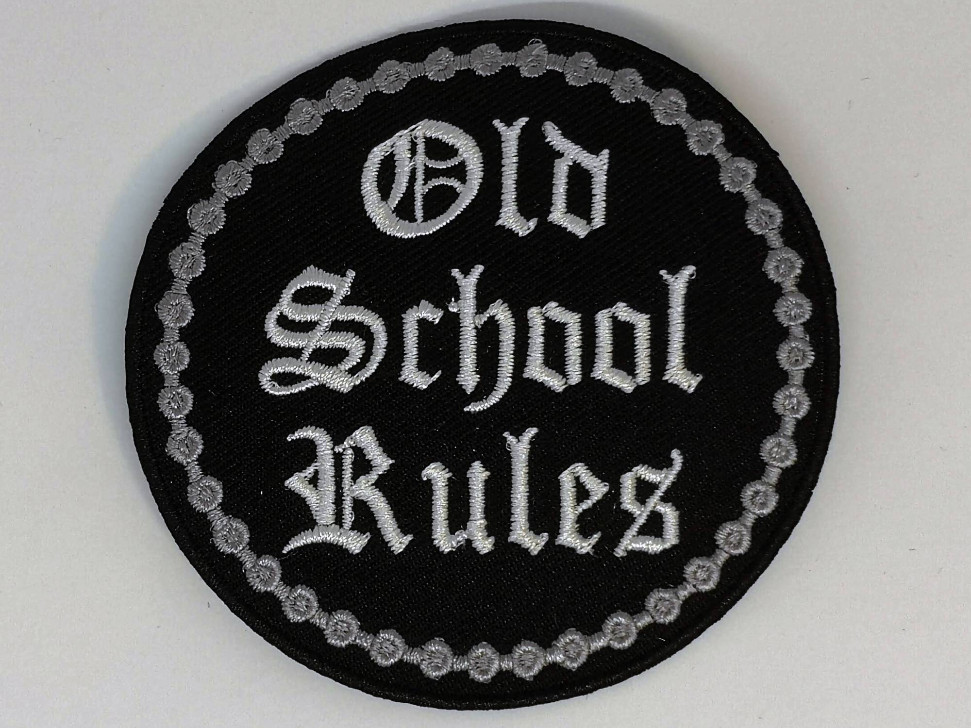 нашивка - OLD SCHOOL RULES