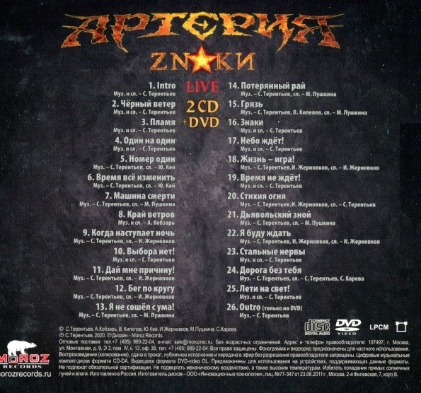 Артерия  - ZNAКИ live