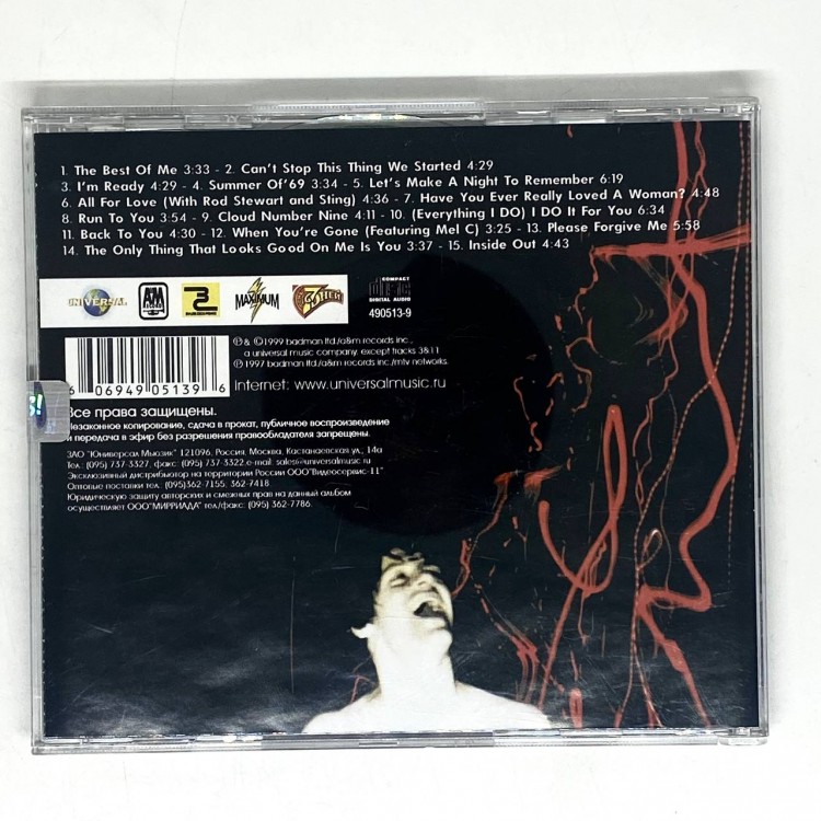 BRYAN ADAMS - THE BEST OF ME (CD)