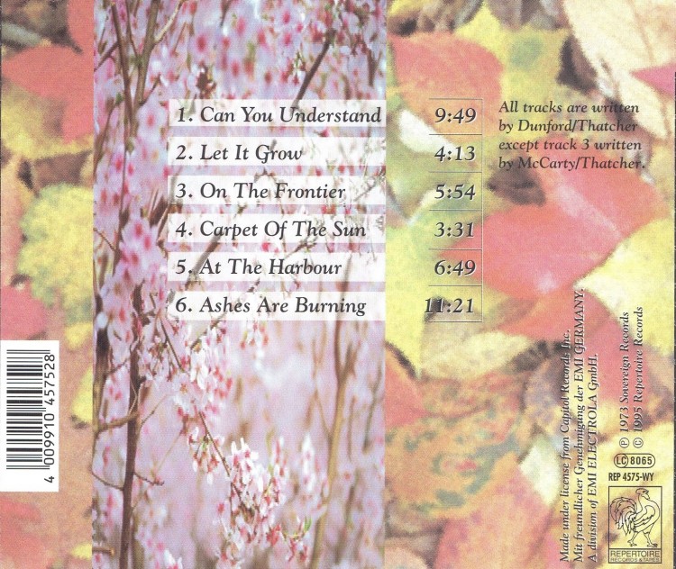 RENAISSANCE - ASHES ARE BURNING