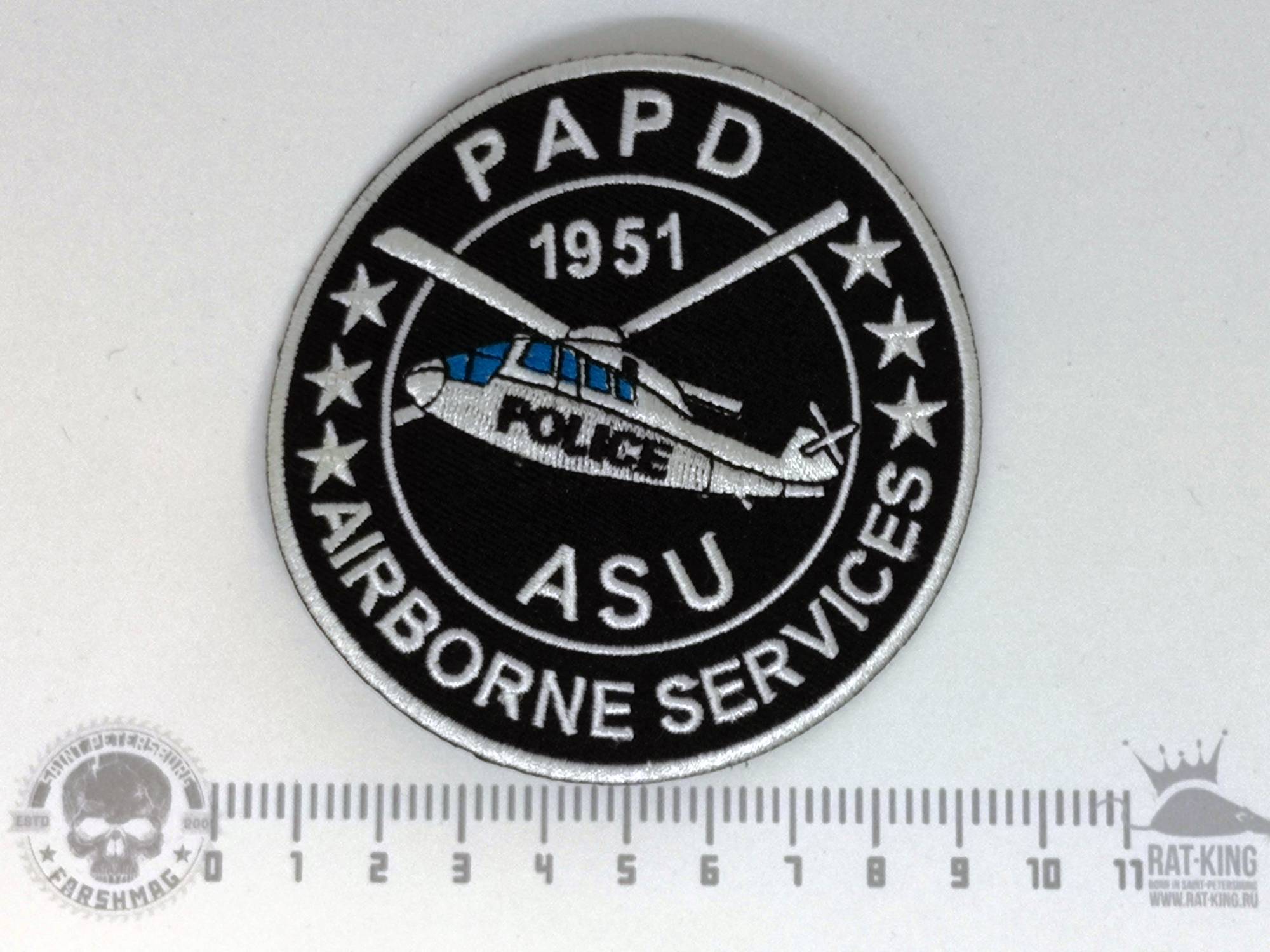 нашивка - PAPD (POLICE)