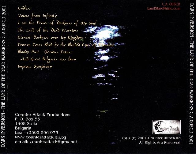 DARK INVERSION - LAND OF DEAD WARRIORS