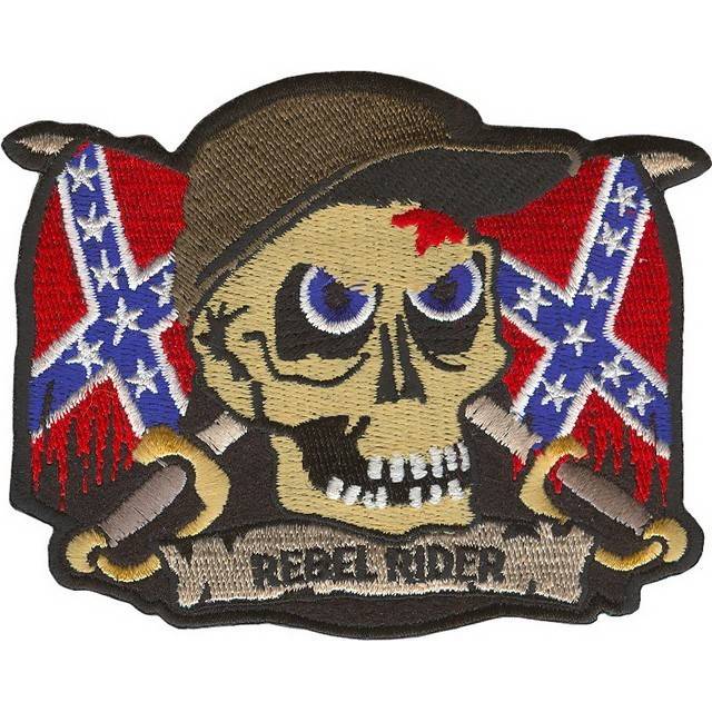 нашивка - REBEL RIDER