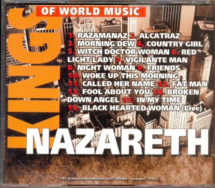 NAZARETH - KINGS OF WORLD MUSIC