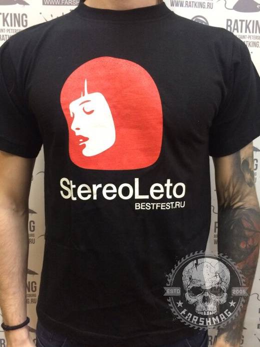 футболка - STEREOLETO (MASSIVE ATTACK...)