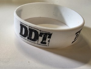 браслет - ДДТ (силикон, белый)