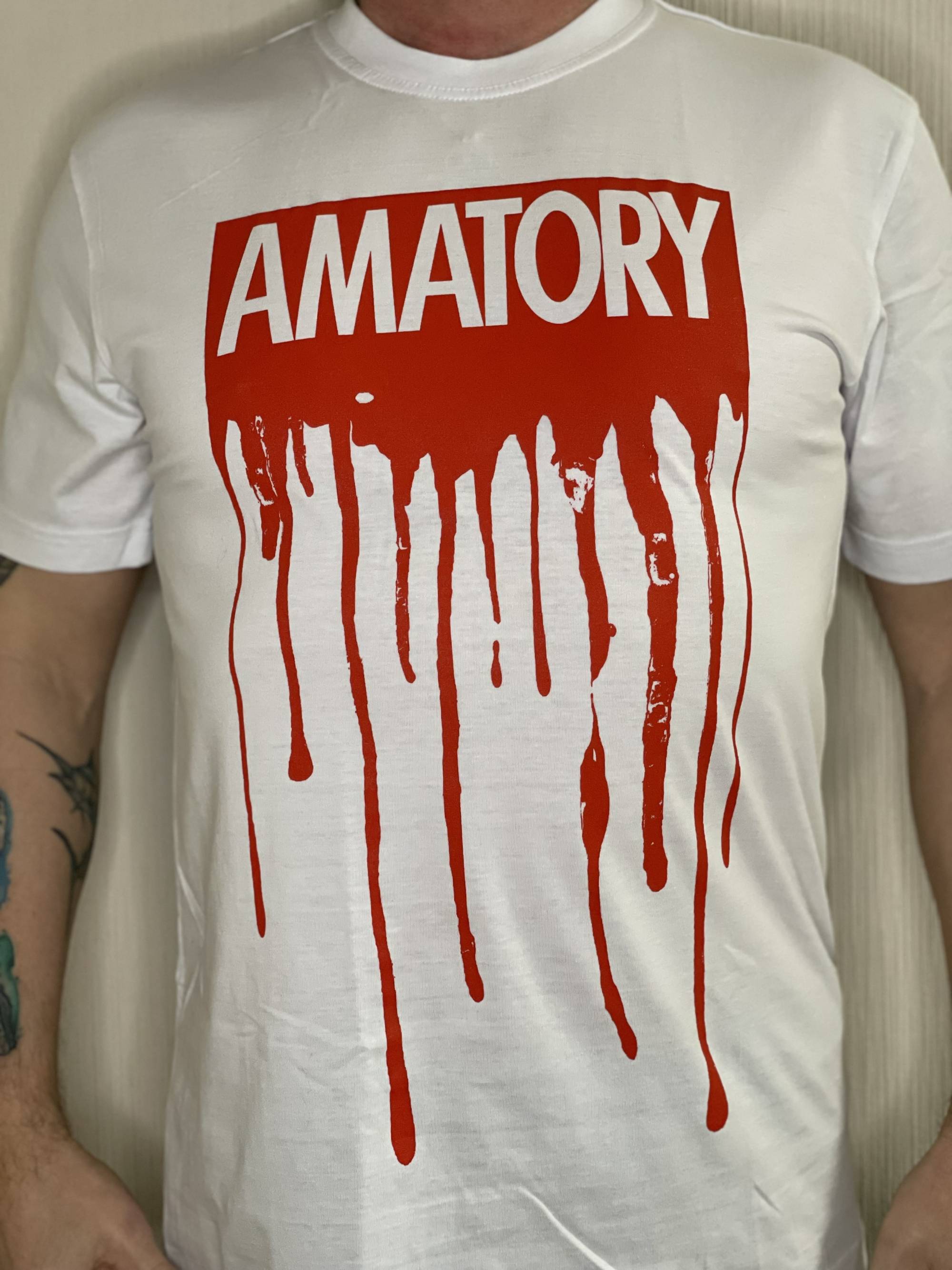 ФУТБОЛКА - AMATORY (БЕЛАЯ)