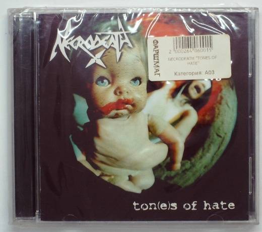 NECRODEATH - TONES OF HATE