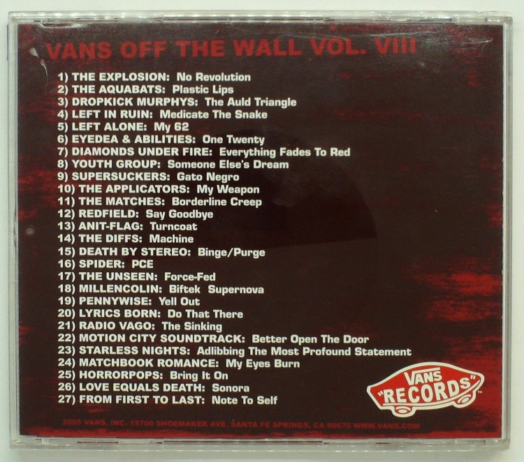 СБОРНИК - VANS OFF THE WALL VOL.8