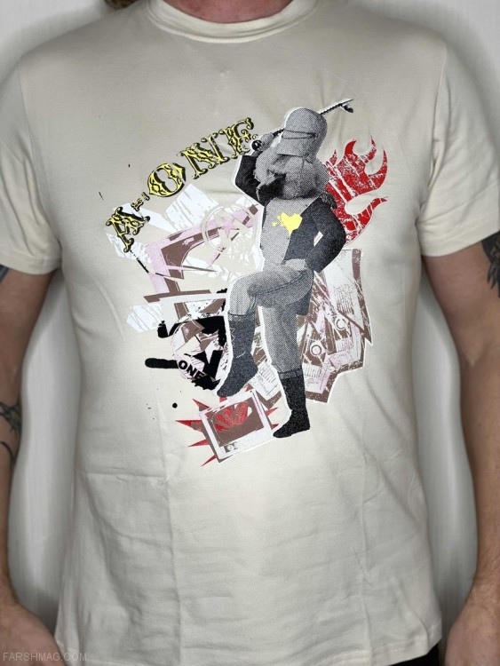 футболка - A-one - бежевая
