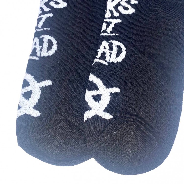 НОСКИ - КОРОЛЬ И ШУТ (ЧЕРНЫЕ)