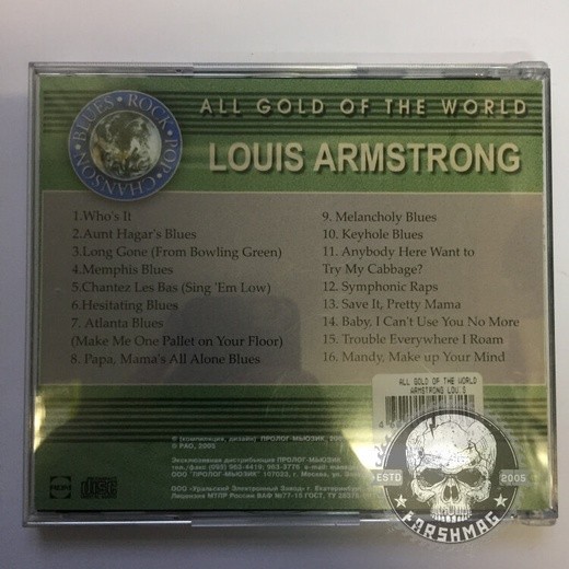 LOUIS ARMSTRONG - ALL GOLD OF THE WORLD