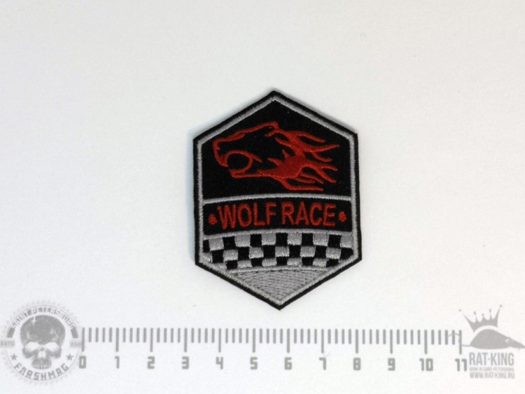 нашивка - WOLF RACE