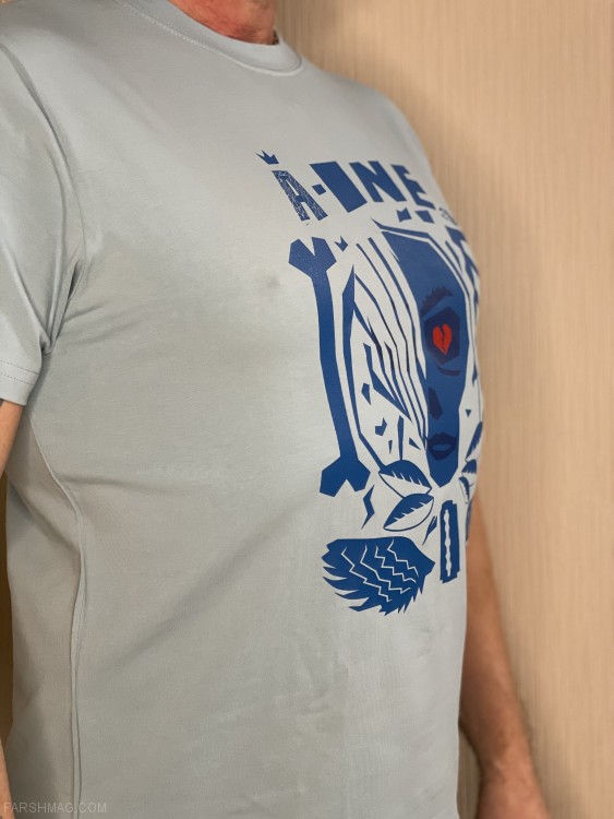 ФУТБОЛКА - A-ONE  (ГОЛУБАЯ)