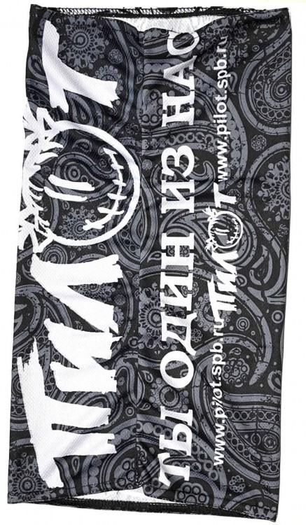 Бандана труба (бафф) - ПИЛОТ (ТЫ ОДИН ИЗ НАС)