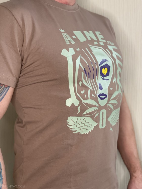 ФУТБОЛКА - A-ONE-2 (КОРИЧНЕВАЯ)