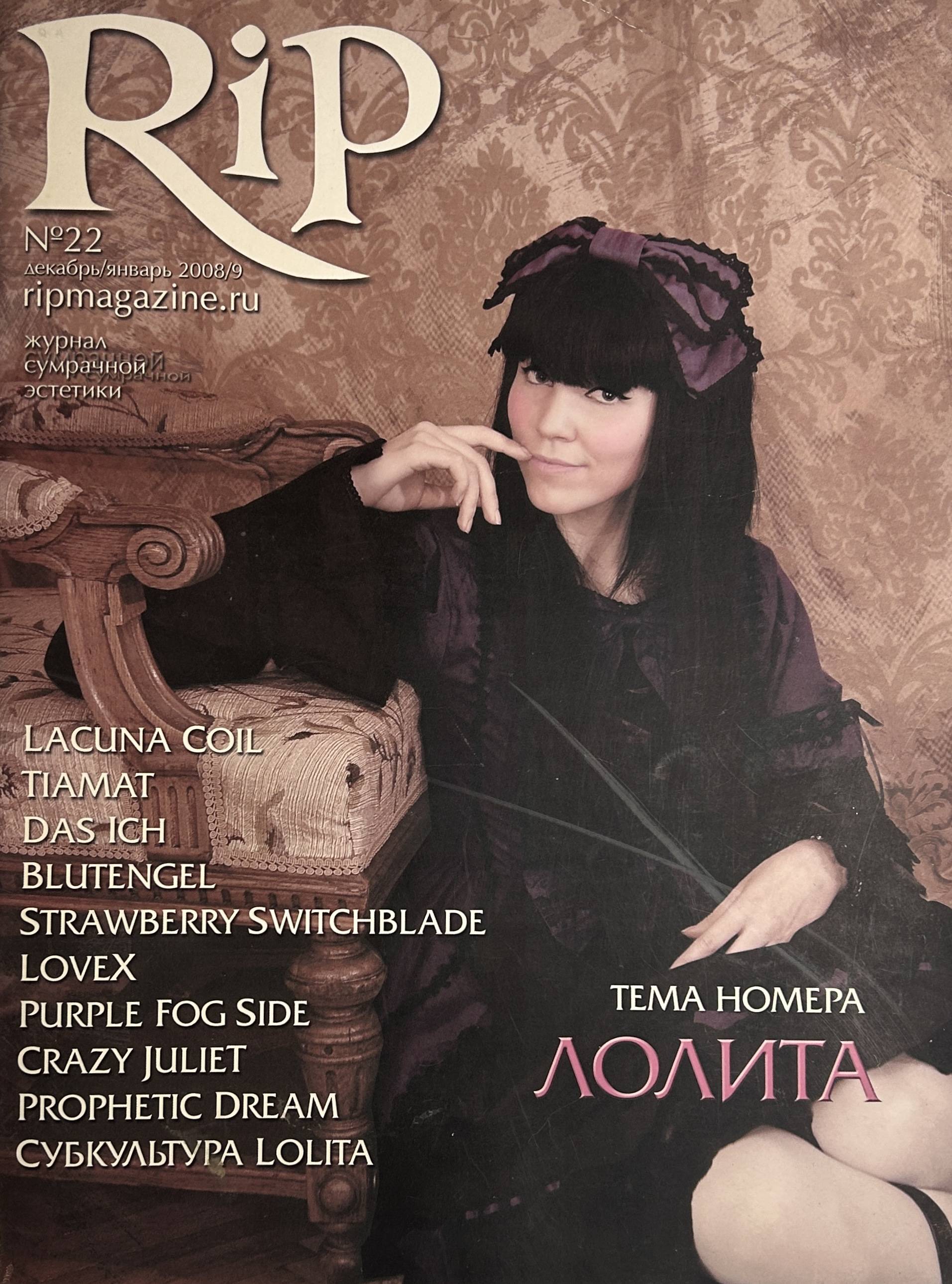 журнал RIP №22 (декабрь/январь 2008/9)  