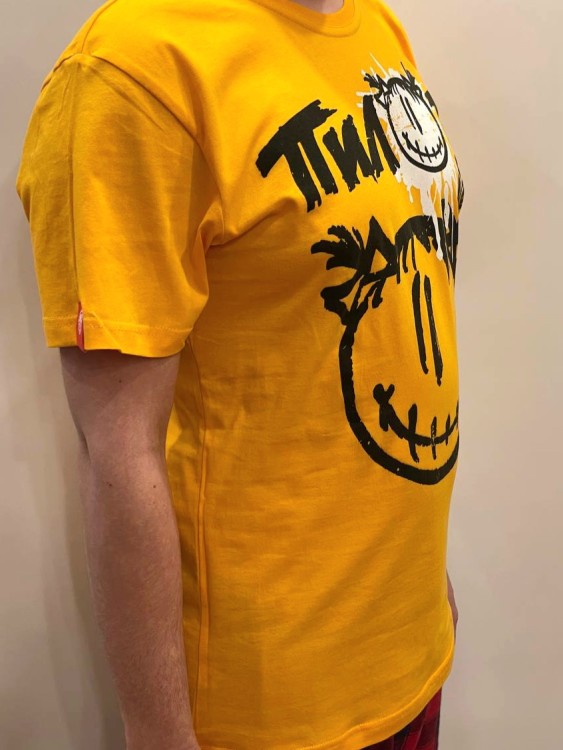 футболка - ПИЛОТ (МАЙКА И ЖИЗНЬ, ЖЕЛТАЯ)