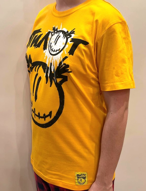 футболка - ПИЛОТ (МАЙКА И ЖИЗНЬ, ЖЕЛТАЯ)