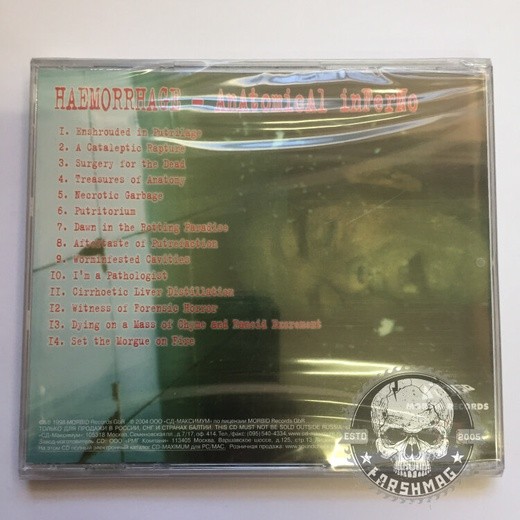 HAEMORRHAGE - ANATOMICAL INFERNO