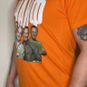 футболка - фото - оранжевая
